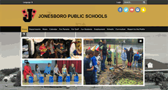 Desktop Screenshot of jonesboroschools.net